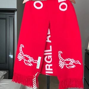 OFF WHITE OVERSIZED SCARF